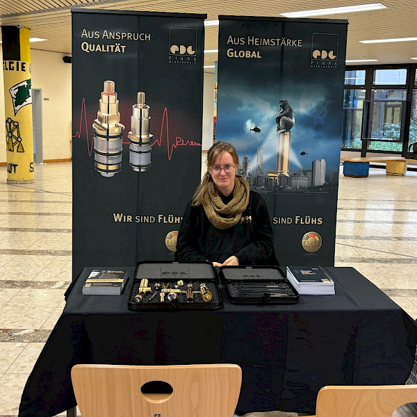 Stand beim Elternsprechtag im PZ