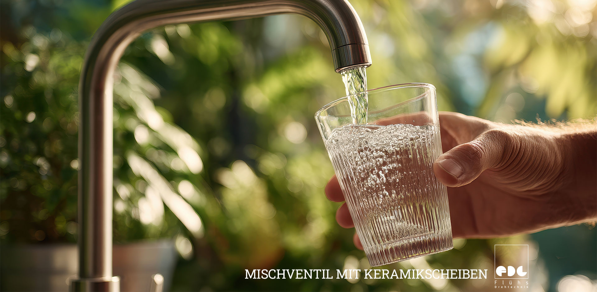 Mischventil mit Keramikscheiben